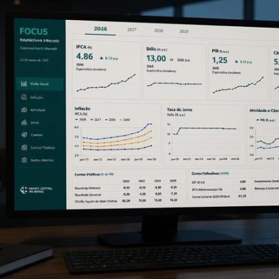 Boletim Focus: inflação de 2026 sobe para 5,04% e Selic permanece em 13,25%