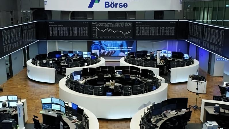 Bolsa de valores de Frankfurt, na Alemanha, em 16 de janeiro de 2026