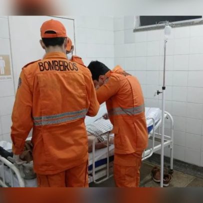 Bombeiros retiram anel preso no pênis de homem de 84 anos em Sergipe