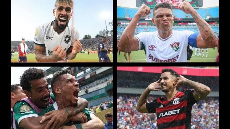 Botafogo, Fluminense, Palmeiras e Flamengo disputaram o Mundial de Clubes