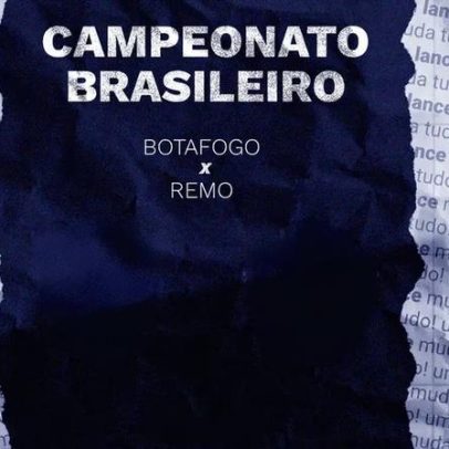 Botafogo x Remo: onde assistir e prováveis escalações no Brasileirão
