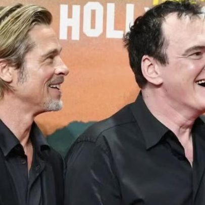 Colega relata o susto de Brad Pitt diante de Tarantino durante as filmagens