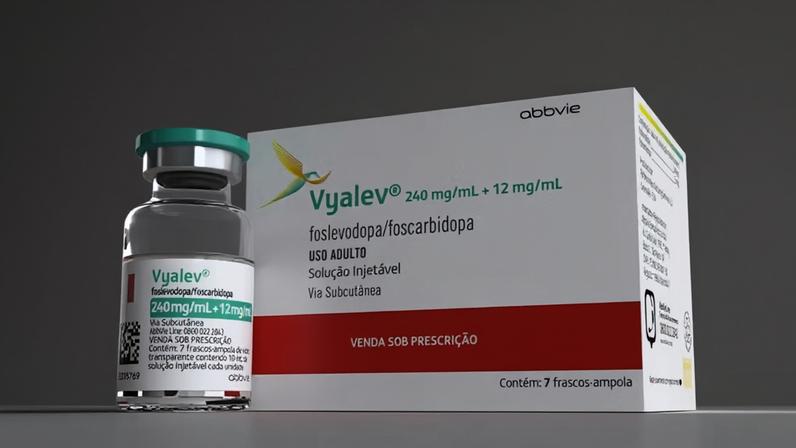 Um dos novos medicamentos é o Vyalev, indicado para doença de Parkinson