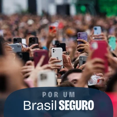 Roubo de celulares vira desafio nas campanhas eleitorais