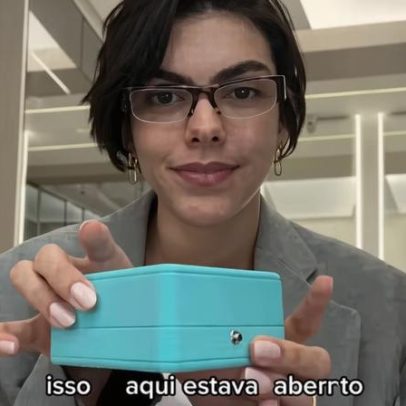 Influencer afirma furto de relógio de R$ 28 mil em raio-X de aeroporto
