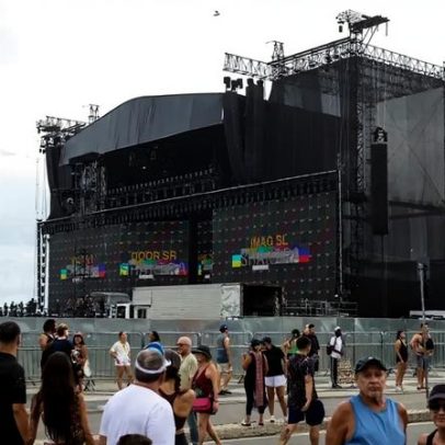 Reforço de segurança com agentes bilíngues no show de Shakira em Copacabana