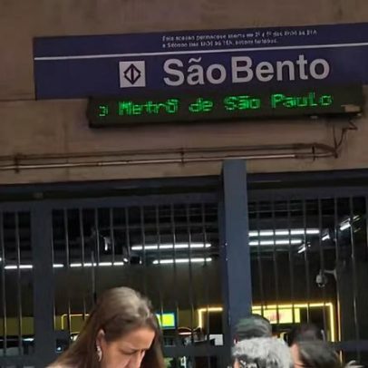 Tiroteio na 25 de Março deixa 5 feridos e metrô paralisa durante perseguição