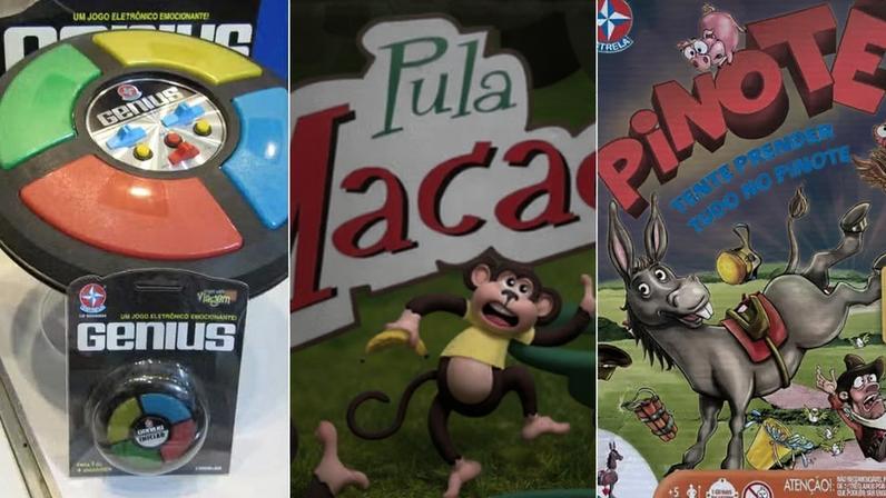 Os brinquedos históricos da Estrela, que entrou em recuperação judicial — Foto: Divulgação