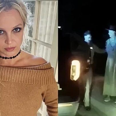 Britney Spears é algemada em prisão e oferece lasanha a policiais