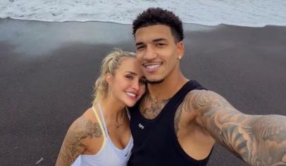 Bruna Rotta, ex de Rodrygo, anuncia gravidez de Kauã Elias