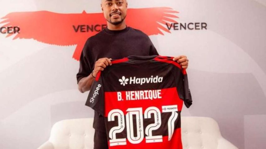 Atacante Bruno Henrique vai ficar no clube carioca até 2027