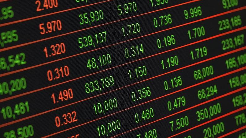 Números bolsa de valores — Foto: Pixabay