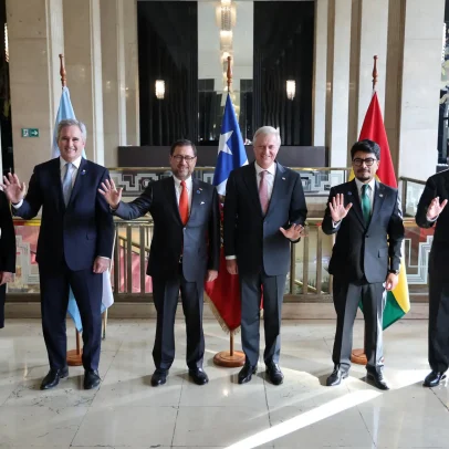 Países sul-americanos anunciam parceria para frear crime organizado sem o Brasil