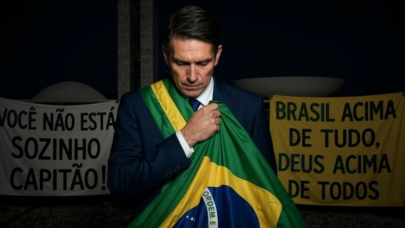 Imagem de divulgação do filme Dark Horse.Reprodução
