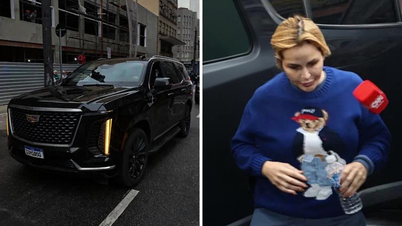 Cadillac Escalade de Deolane Bezerra foi apreendido pela Polícia Civil de São Paulo durante operação que prendeu a influenciadora por envolvimento em lavagem de dinheiro para o PCC