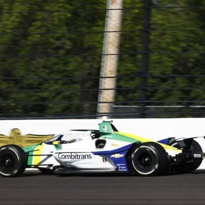 Indy 500: acidente de Collet força bandeira vermelha com sete voltas restantes