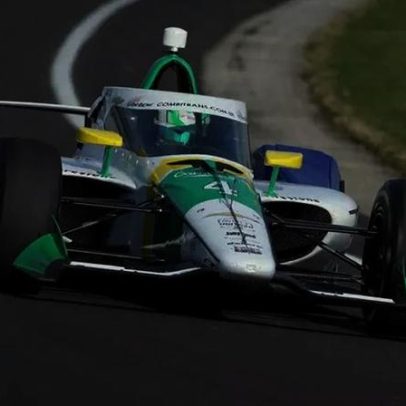 Collet assume liderança e trava batalha tripla no Indy 500