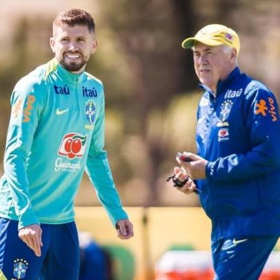Barcelona mira lateral brasileiro na lista de Ancelotti para a Copa