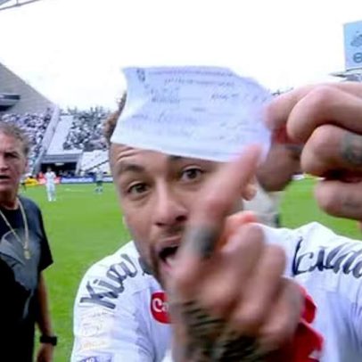 Neymar é substituído de forma involuntária contra o Coritiba