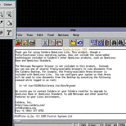 Reencontro com minha primeira distro Linux no Museu Virtual de Sistemas