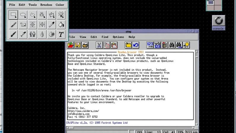 This was the first Linux OS I ever used.