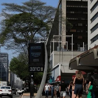 Temperatura em São Paulo aumentou 2,8 °C em 125 anos, aponta estudo