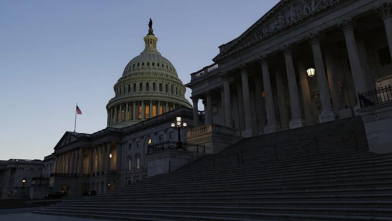 O Capitólio, sede do Congresso dos EUA, em Washington (Foto: WILL OLIVER/EFE/EPA)