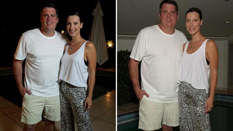 Camila Rodrigues faz desabafo sobre contato físico e cita o marido: 'Pensa que meu peito é um slime' — Foto: Reprodução/ Divulgação