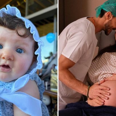Camila Queiroz publica novas fotos de Clara, primeira filha com Klebber Toledo