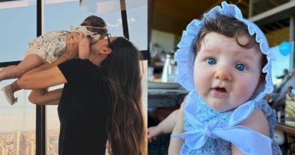 Camila Queiroz posta novas fotos da filha de 5 meses
