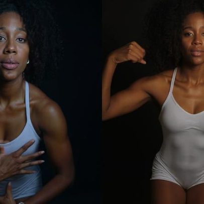 Camilla de Lucas exibe corpo definido após elogios e diz não treinar superiores