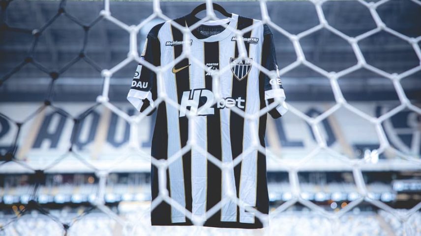 Camisa Atlético contra o Mirassol (Foto: Pedro Souza / Atlético)