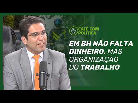 Braulio Lara durante entrevista no programa Café com Política