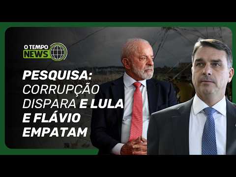 Nova pesquisa revela disputa acirrada e avanço da percepção de corrupção no Brasil