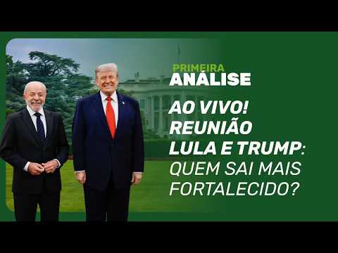 Trump destacou a questão tarifária entre os dois países e o comércio, encerrando com um elogio ao brasileiro, que chamou de “sujeito inteligente”.