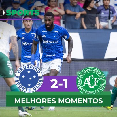 Cruzeiro vence Chapecoense no Mineirão e fica perto da decisão na Liberta
