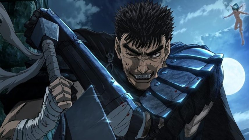 Guta, o Espadachim Negro, protagonista de Berserk — Foto: Reprodução/IMDb