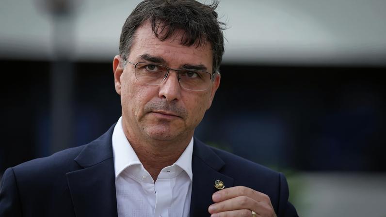 1 de 1 Flávio Bolsonaro STF - Foto: BRENO ESAKI/METRÓPOLES @BrenoEsaki