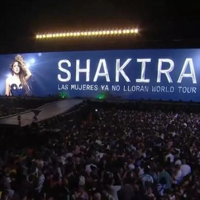 Atraso de megashow seria causado por problema pessoal de Shakira, diz TV