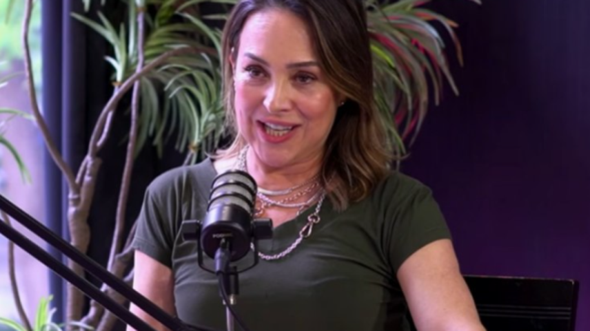 A atriz Gabriela Duarte