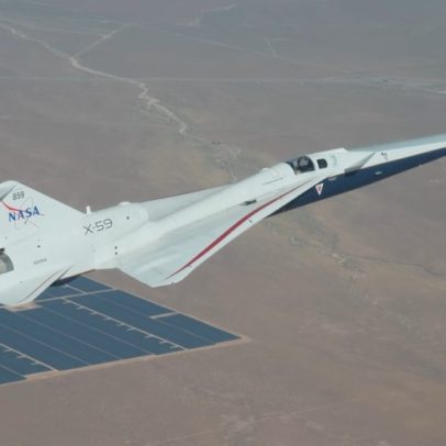 NASA mostra nova nave supersônica em vídeo com acrobacias