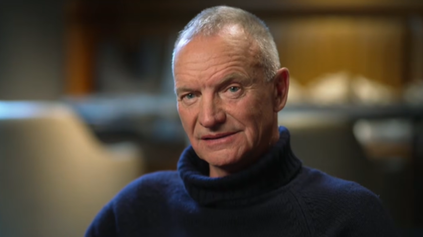Sting em entrevista ao CBS Morning