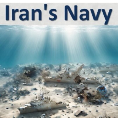 Trump responde a ameaça iraniana com imagem de navios afundados