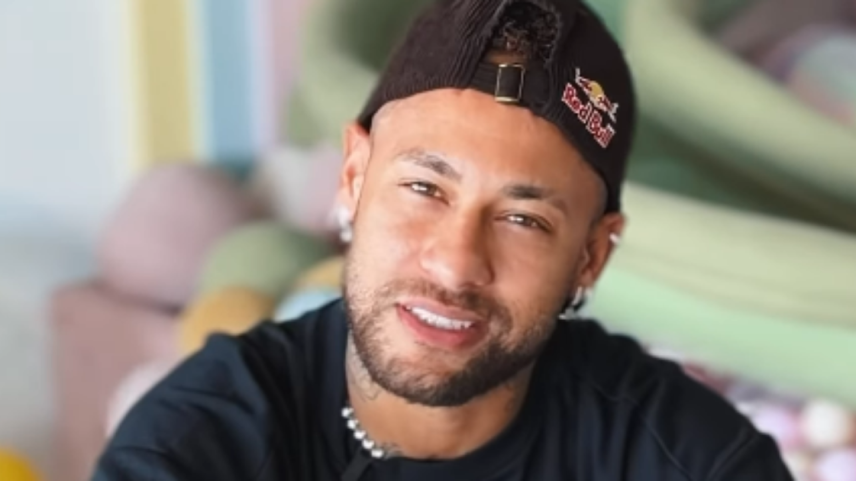 Neymar em vídeo para homenagear Bruna