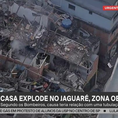 Explosão atinge casas no Jaguaré, deixa feridos