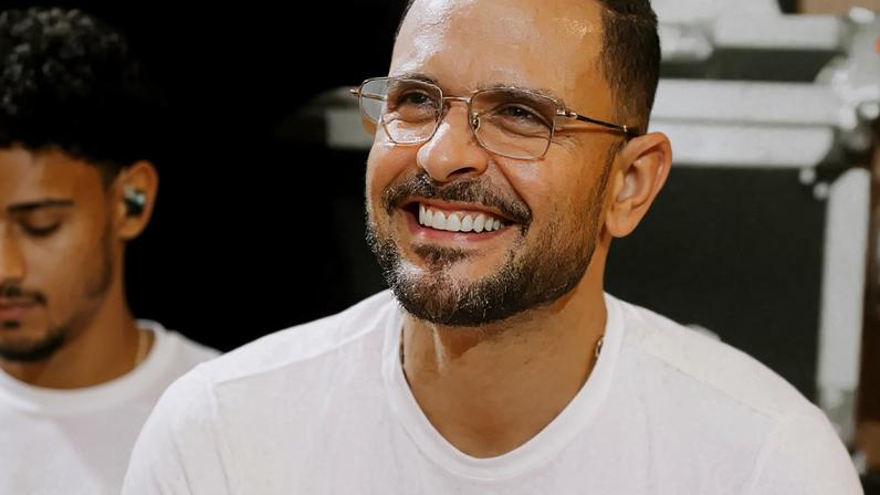O cantor Diogo Nogueira