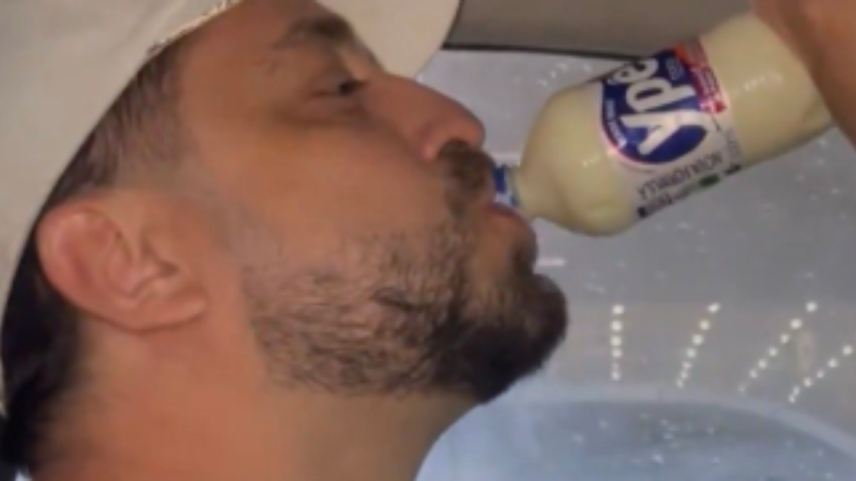 Leonardo Rodrigues viralizou na internet ao beber detergente da Ypê