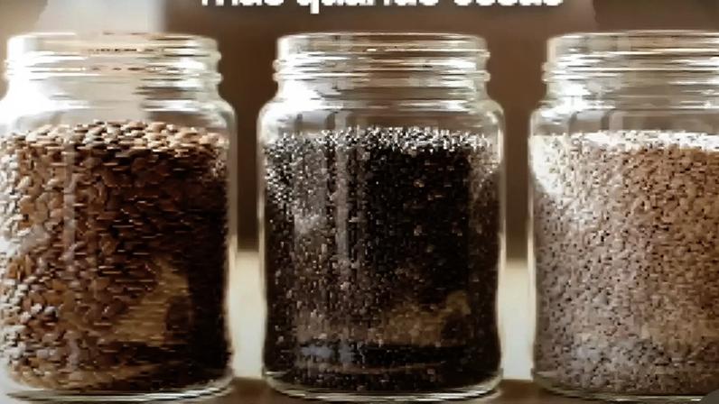 Chia, psyllium e linhaça: receita funcional promete ajudar no emagrecimento