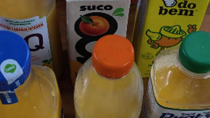Ranking revela melhores e piores marcas de suco de laranja no supermercado