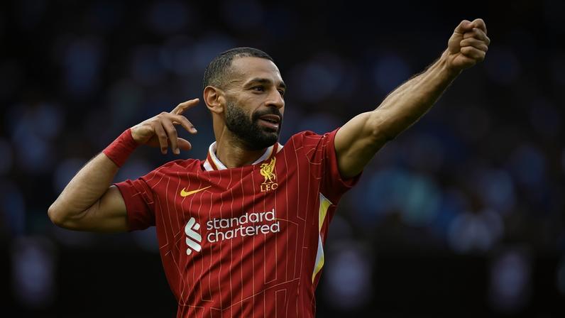 Mohamed Salah em ação pelo Liverpool — Foto: Instagram